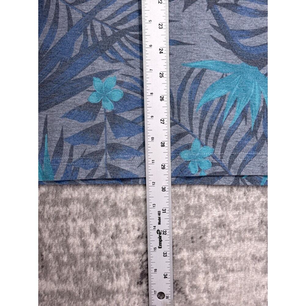 Travis Mathew Polo Shirt Large Mens Break The Bank Floral Short Sleeve - Picture 6 of 8